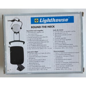 Lighthouse, ROUND-THE-NECK Magnifier