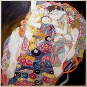 Autor nieznany, Dziewice wg Gustav Klimt, 1999