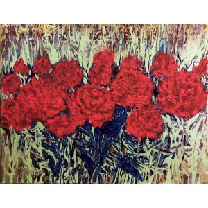Izabela Drzewiecka ( 1966 ), Royal roses, 2022