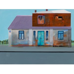 Jadwiga Wolska, Haus an der Straße, 2017
