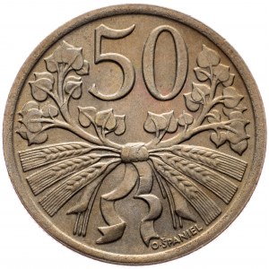 Czechoslovakia, 50 Haler 1921