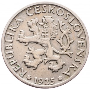 Czechoslovakia, 1 Koruna 1925