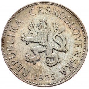Czechoslovakia, 5 Koruna 1925