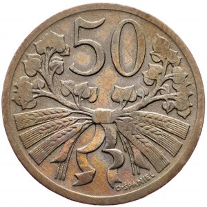 Czechoslovakia, 50 Haler 1927