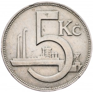 Czechoslovakia, 5 Koruna 1927