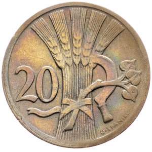 Czechoslovakia, 20 Haler 1928