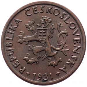 Czechoslovakia, 10 Haler 1931