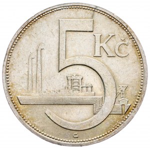 Czechoslovakia, 5 Koruna 1932