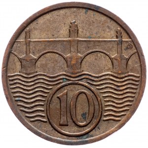 Czechoslovakia, 10 Haler 1933