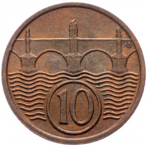 Czechoslovakia, 10 Haler 1934