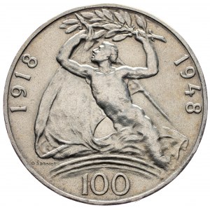 Czechoslovakia, 100 Koruna 1948