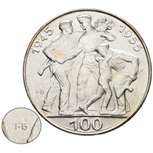 Czechoslovakia, 100 Koruna 1955