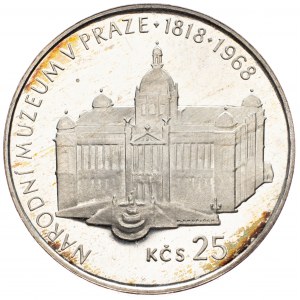 Czechoslovakia, 25 koruna 1968