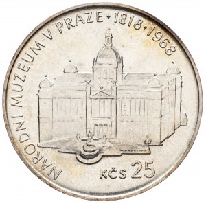 Czechoslovakia, 25 koruna 1968