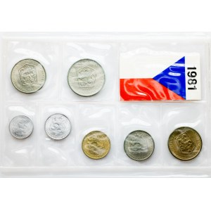 Czechoslovakia, Coins set 1981
