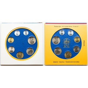 Czechoslovakia, Coins set 1987