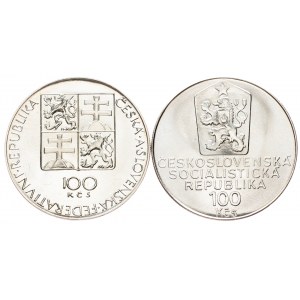 Czechoslovakia, 100 Korun 1990, 1991