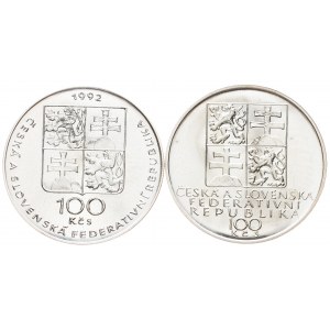 Czechoslovakia, 100 Korun 1991, 1992