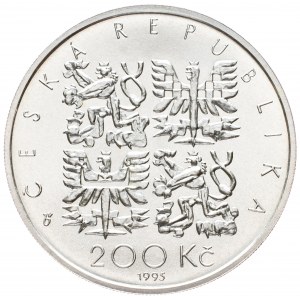 Czech Republic, 200 Korun 1995