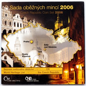Czech Republic, Coins set 2006