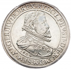 Rudolph II., 2 Thaler 1604, Hall