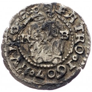 Rudolph II., Denar 1607, Kremnitz