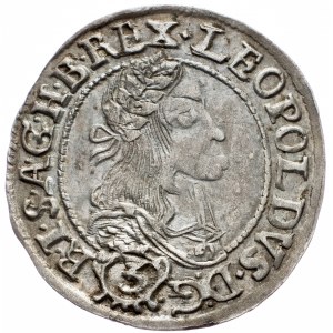 Leopold I., 3 Kreuzer 1665, Kremnitz