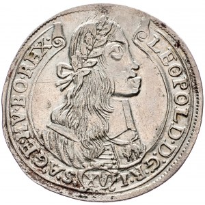 Leopold I., 15 Kreuzer 1674, Kremnitz