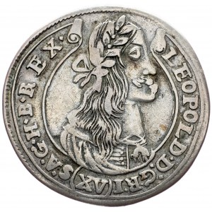 Leopold I., 15 Kreuzer 1677, Kremnitz