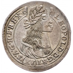 Leopold I., 15 Kreuzer 1677, Kremnitz