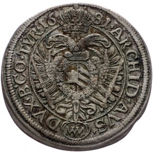 Leopold I., 6 Kreuzer 1681, Vienna