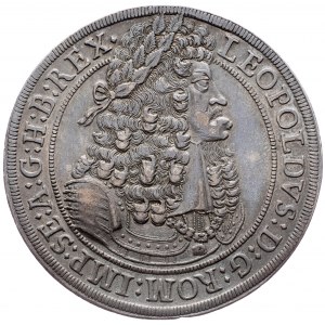 Leopold I., Thaler 1698, Hall