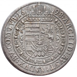 Leopold I., Thaler 1698, Hall