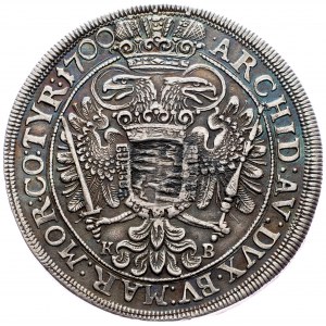 Leopold I., 1/2 Thaler 1700, Kremnitz