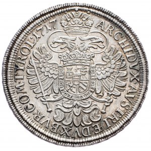 Charles VI., Thaler 1717, Vienna