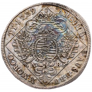 Charles VI., 1/4 Thaler 1729, Nagybanya