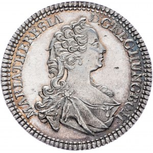 Maria Theresia, 1/4 Thaler 1745, Hall