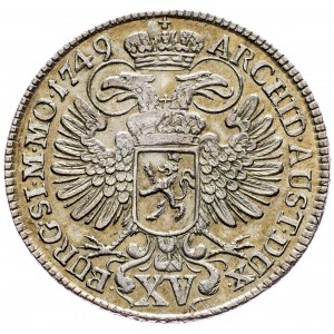 Maria Theresia, 15 Kreuzer 1749, Prag