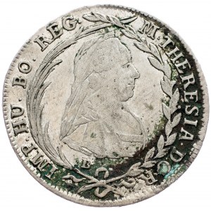 Maria Theresia, 20 Kreuzer 1775, Kremnitz