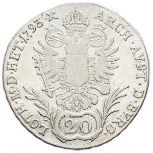 Franz II. (I.), 20 Kreuzer 1793, Karlsburg