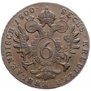Franz II. (I.), 6 Kreuzer 1800, Smolnik