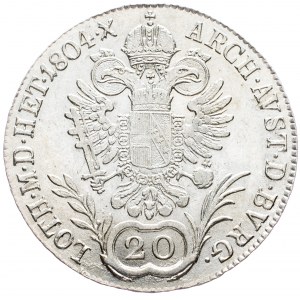 Franz II. (I.), 20 Kreuzer 1804, Vienna