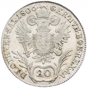 Franz II. (I.), 20 Kreuzer 1806, Vienna