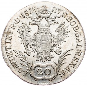 Franz II. (I.), 20 Kreuzer 1815, Vienna