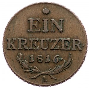 Franz II. (I.), 1 Kreuzer 1816, Vienna