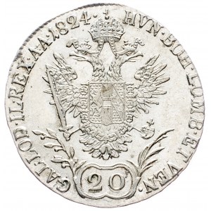 Franz II. (I.), 20 Kreuzer 1824, Karlsburg