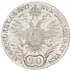 Franz II. (I.), 20 Kreuzer 1827, Karlsburg
