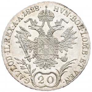 Franz II. (I.), 20 Kreuzer 1828, Kremnitz