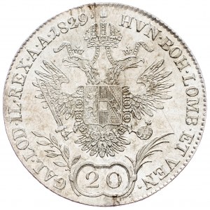 Franz II. (I.), 20 Kreuzer 1829, Karlsburg