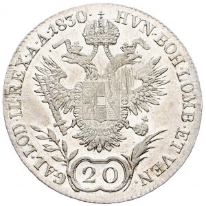 Franz II. (I.), 20 Kreuzer 1830, Karlsburg